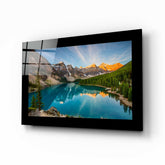 Banff Ulusal Parkı Cam Tablo.