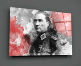 Baş Kumandan Atatürk Cam Tablo.