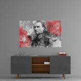 Baş Kumandan Atatürk Cam Tablo.