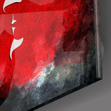 Atatürk Silüeti Cam Tablo.