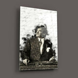Atatürk Portre Cam Tablo.