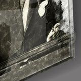 Atatürk Portre Cam Tablo.