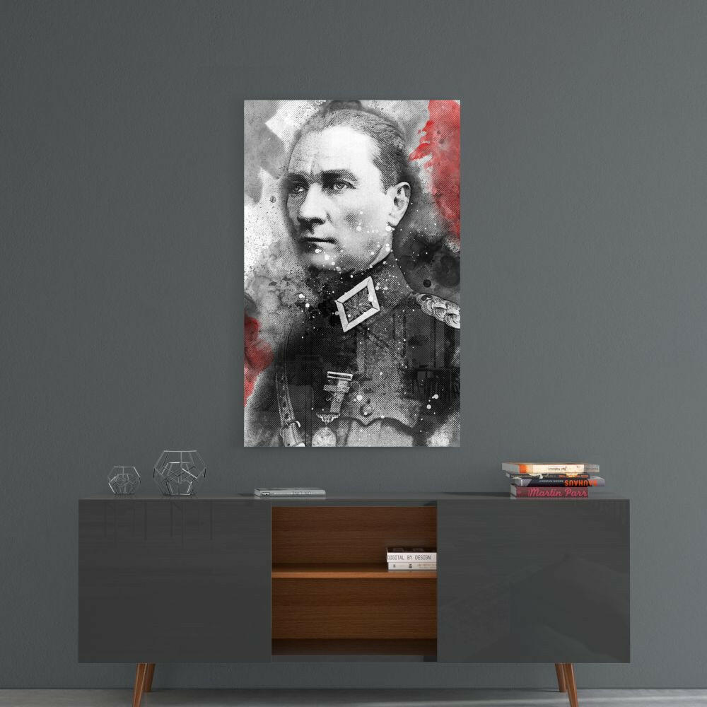 Atatürk Cam Tablo.