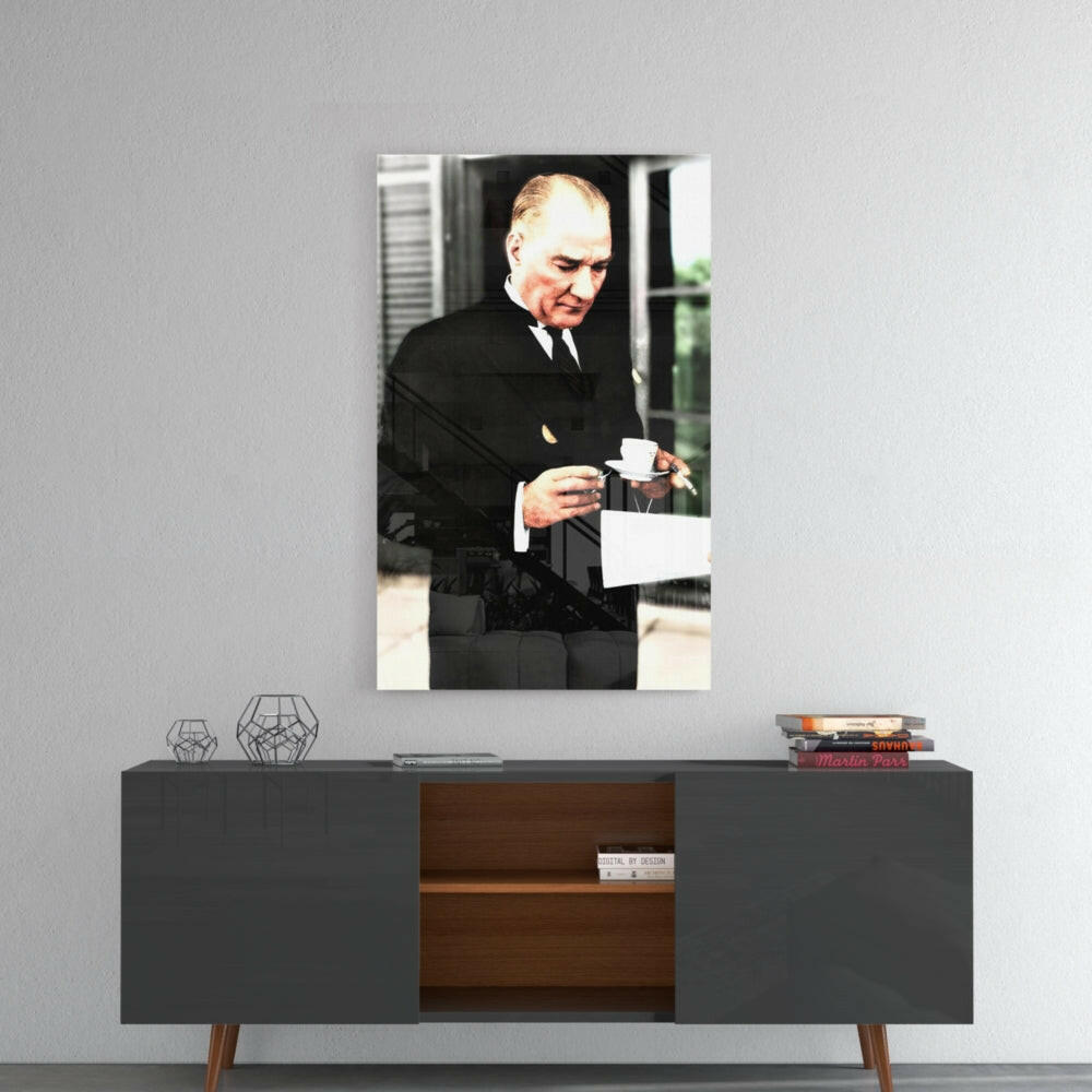 Atatürk Cam Tablo.