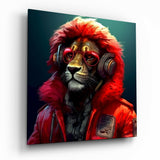 Hippi Aslan Cam Tablo || Tasarımcı Koleksiyonu.