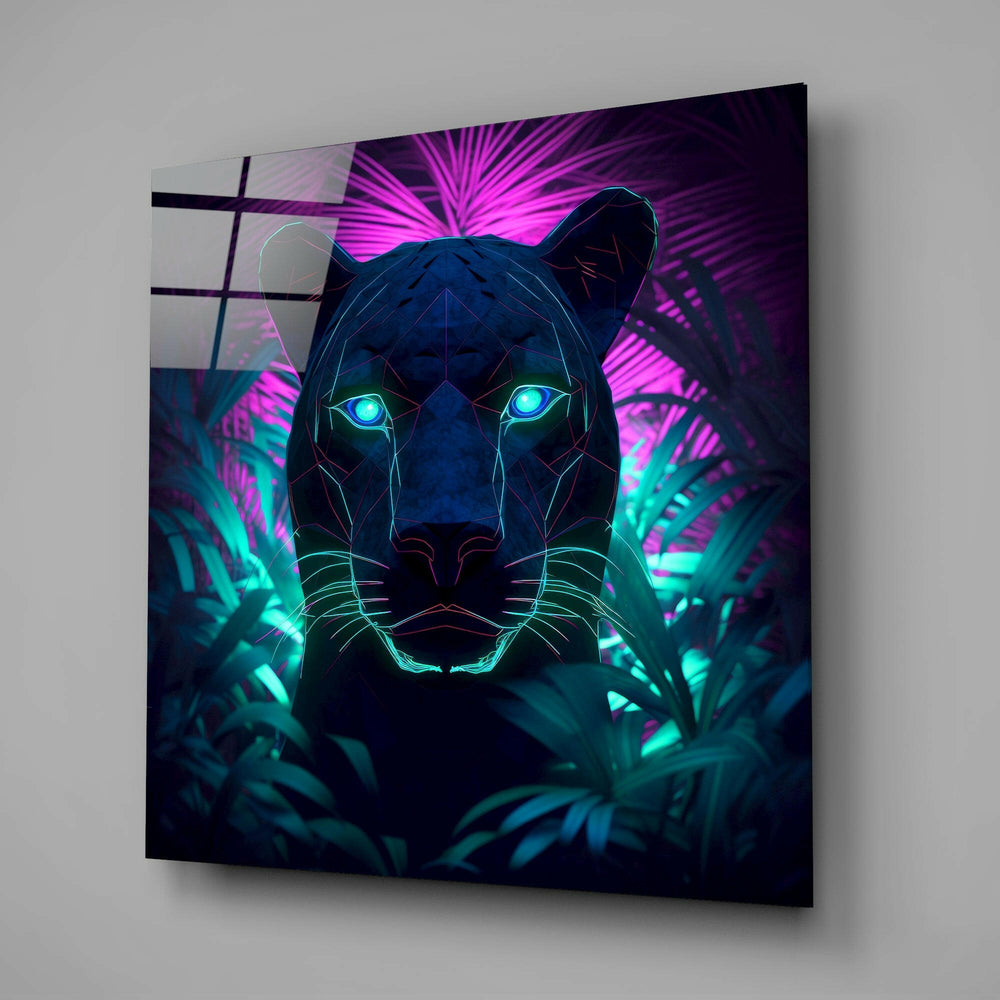 Neon panter Cam Tablo || Tasarımcı Koleksiyonu.