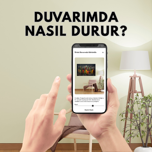 Yeni Özelliğimiz: Tablonuzu Almadan Önce Duvarınızda Görün