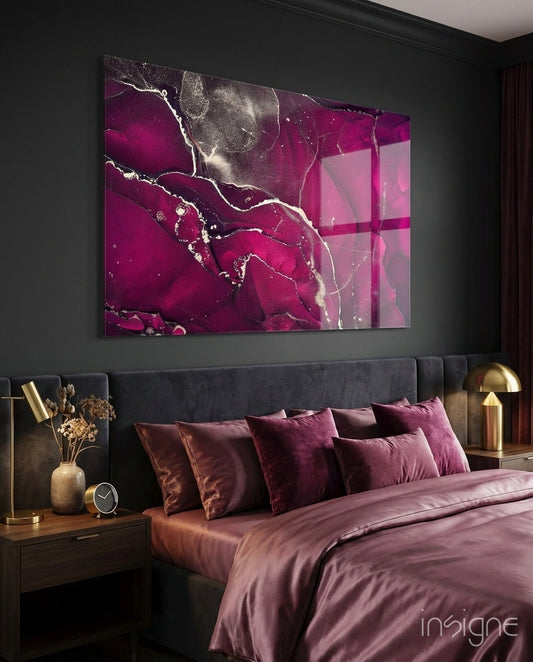 Soyut Derinlik Cam Tablo