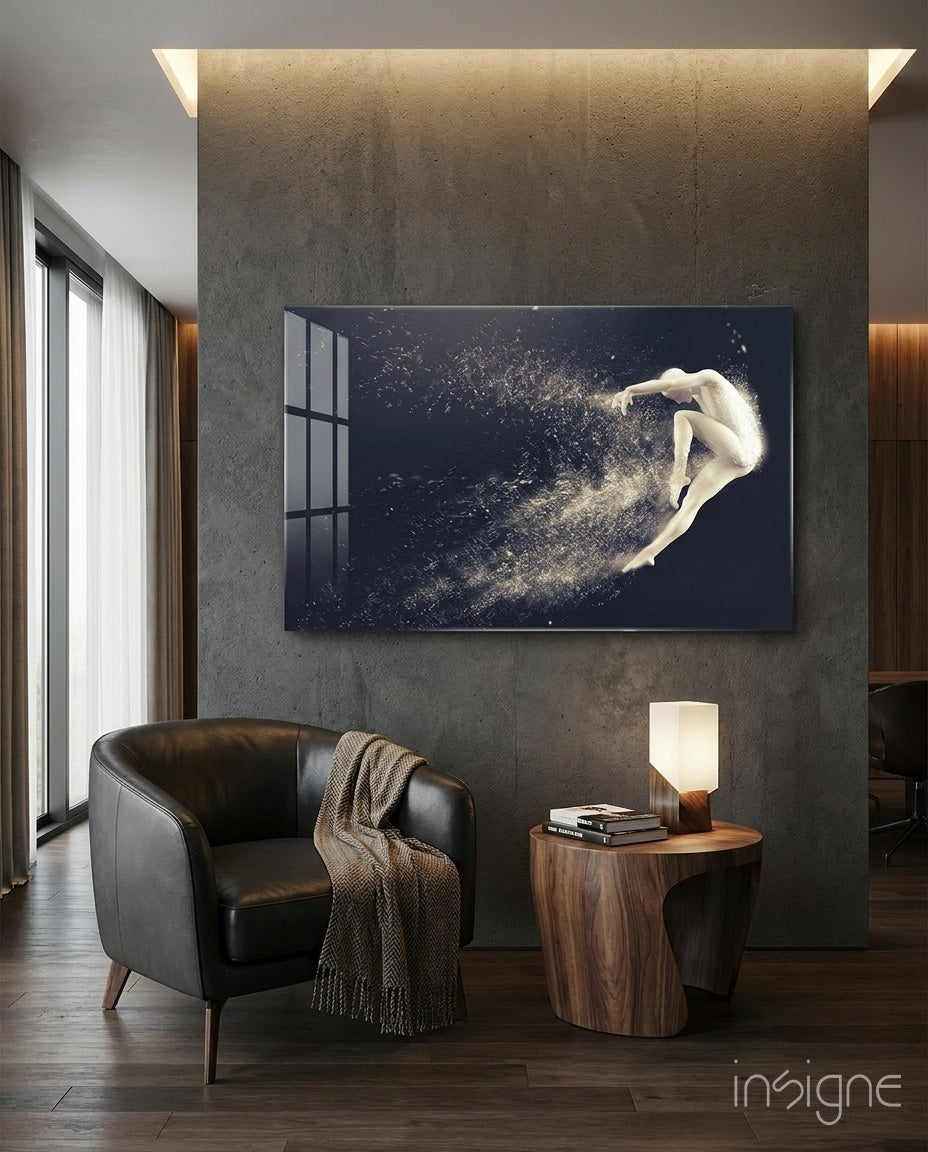 Ruhun Dansı Cam Tablo