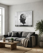 Düşüncelerin Sonbaharı Cam Tablo