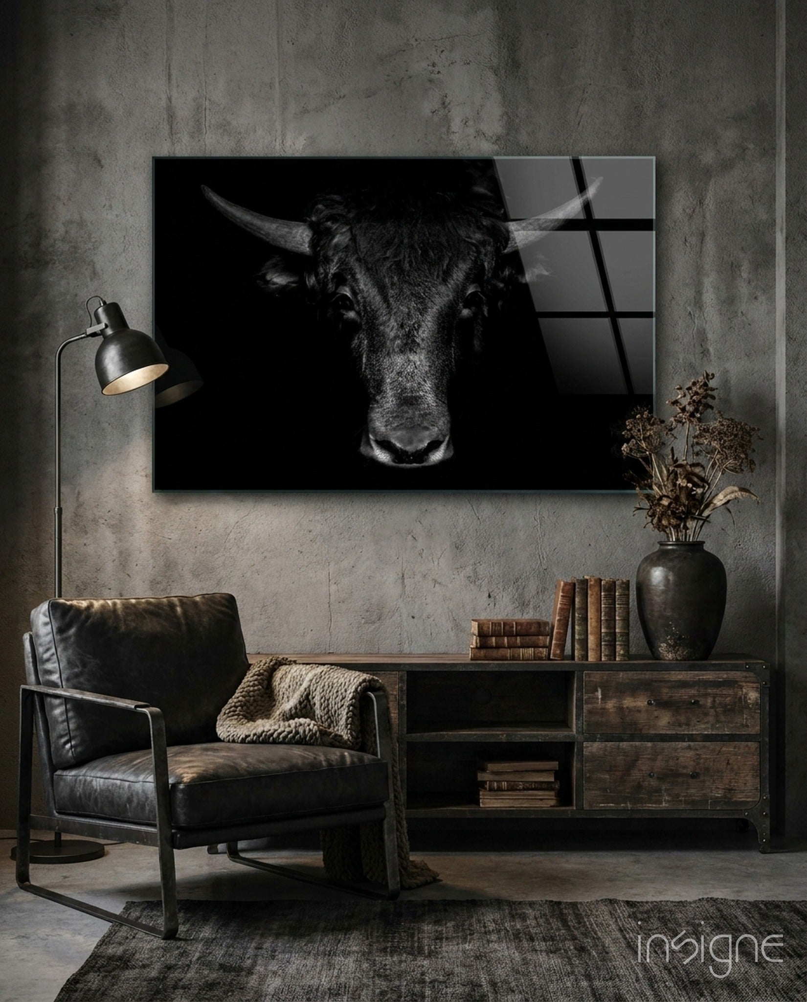 Buffalo Cam Sanatı Cam Tablo