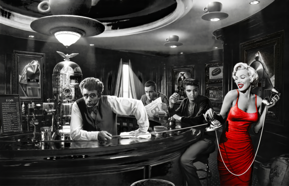 Marilyn Monroe Cam Tablo