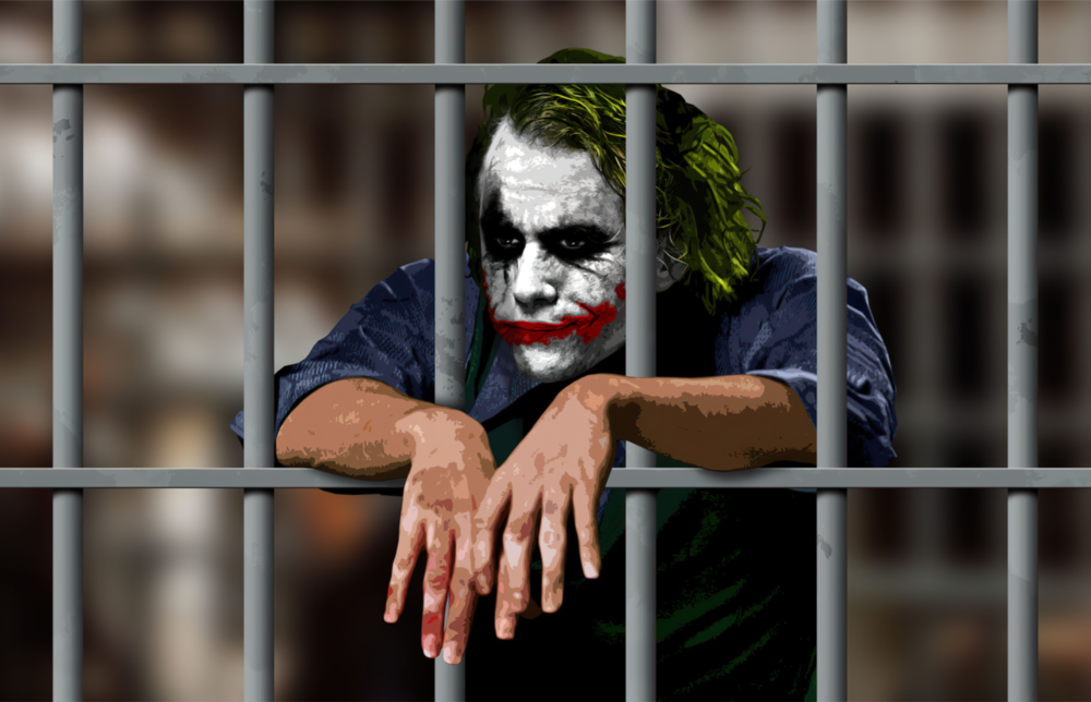 Joker Cam Sanatı Cam Tablo
