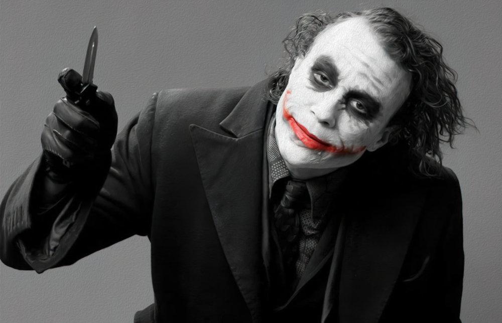 Joker Cam Sanatı Cam Tablo