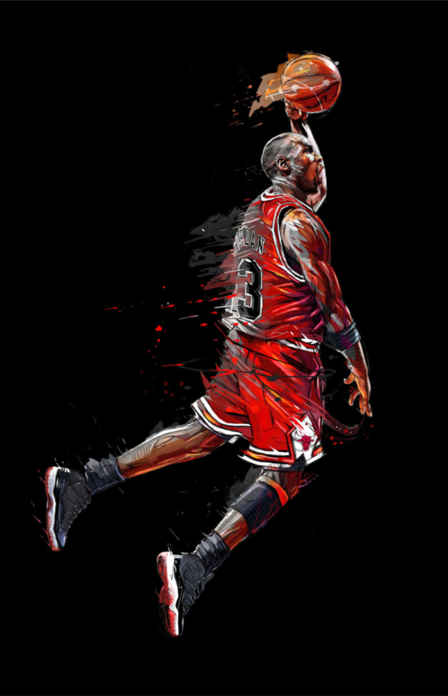 Michael Jordan Cam Tablo