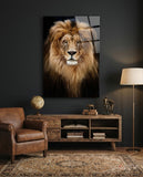 Aslan  Cam Tablo