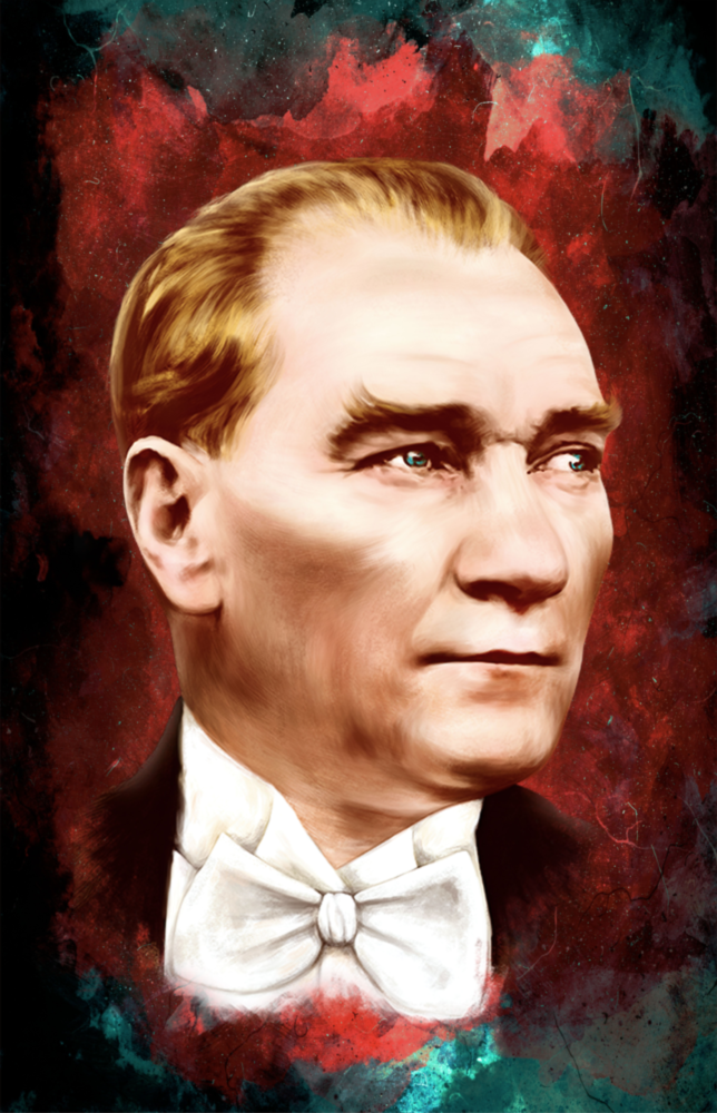 Atatürk Cam Tablo