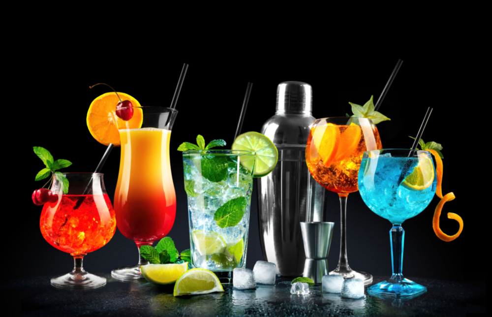 Kokteyller Cam Tablo