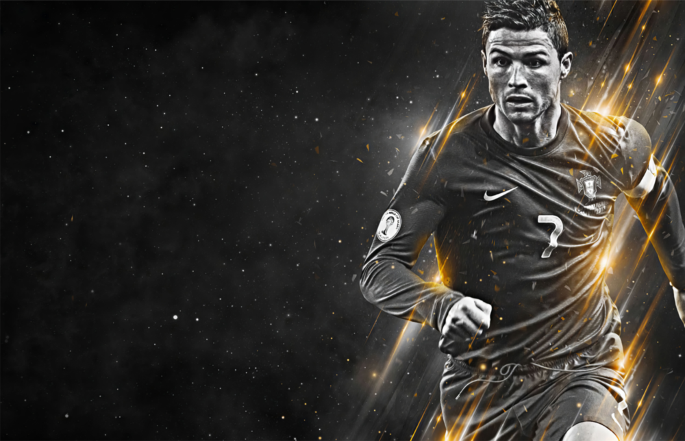 Christiano Ronaldo Cam Tablo