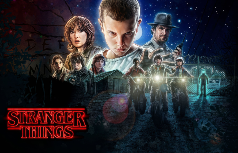 Stranger Things Poster Cam Tablo
