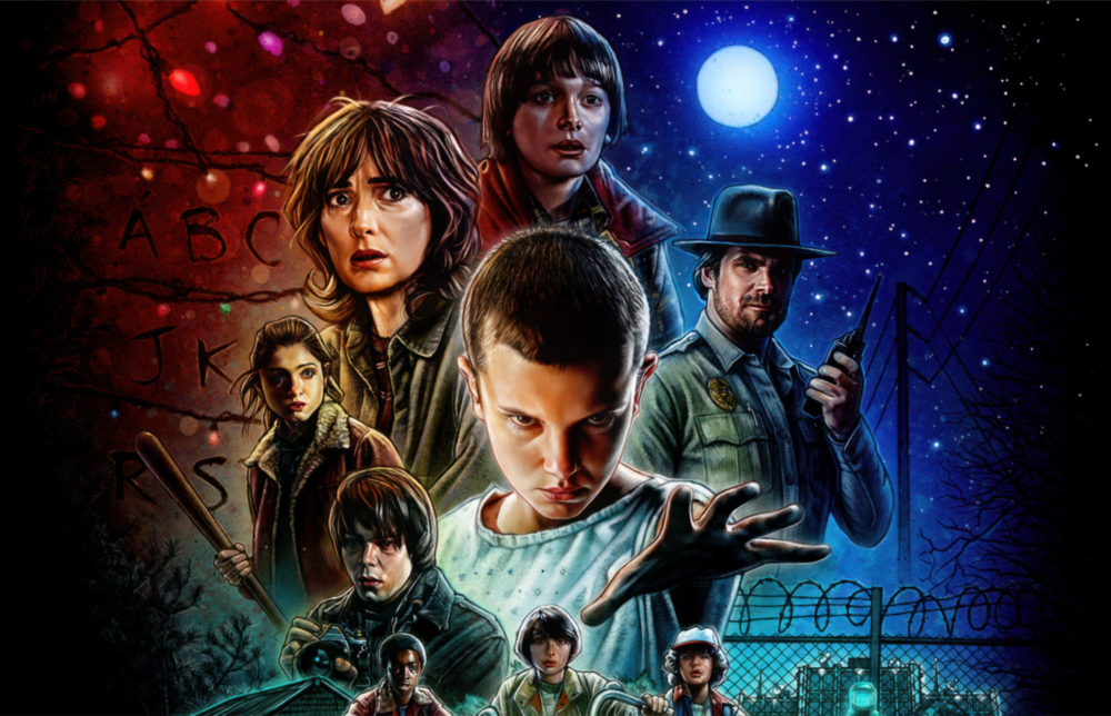 Stranger Things Poster Cam Tablo