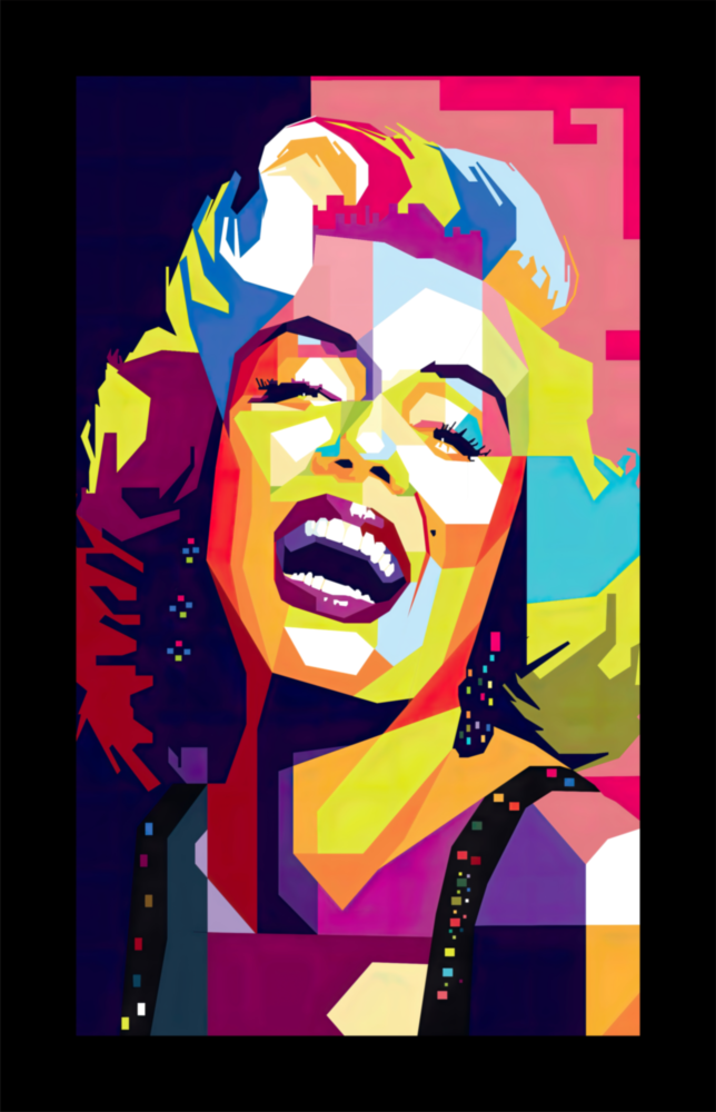 Marilyn Monroe Cam Tablo