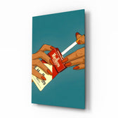 Marlboro Sigara Paketi Cam Tablo