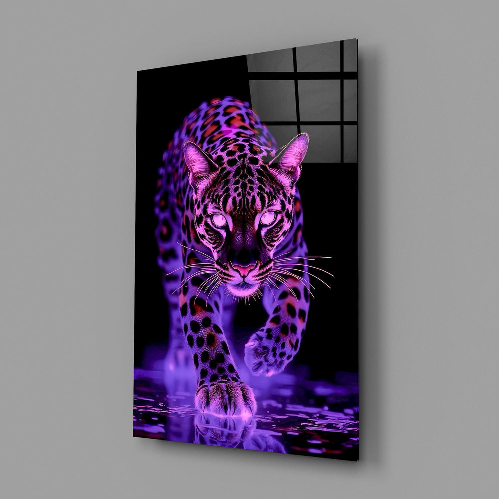 Neon Leopar Cam Tablo