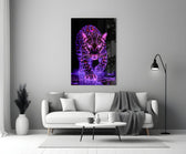 Neon Leopar Cam Tablo