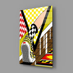 Vans Dama Desenli Sneaker Pop Cam Tablo