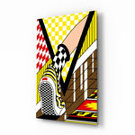 Vans Dama Desenli Sneaker Pop Cam Tablo