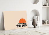Gün Doğumu Huzuru Cam Tablo