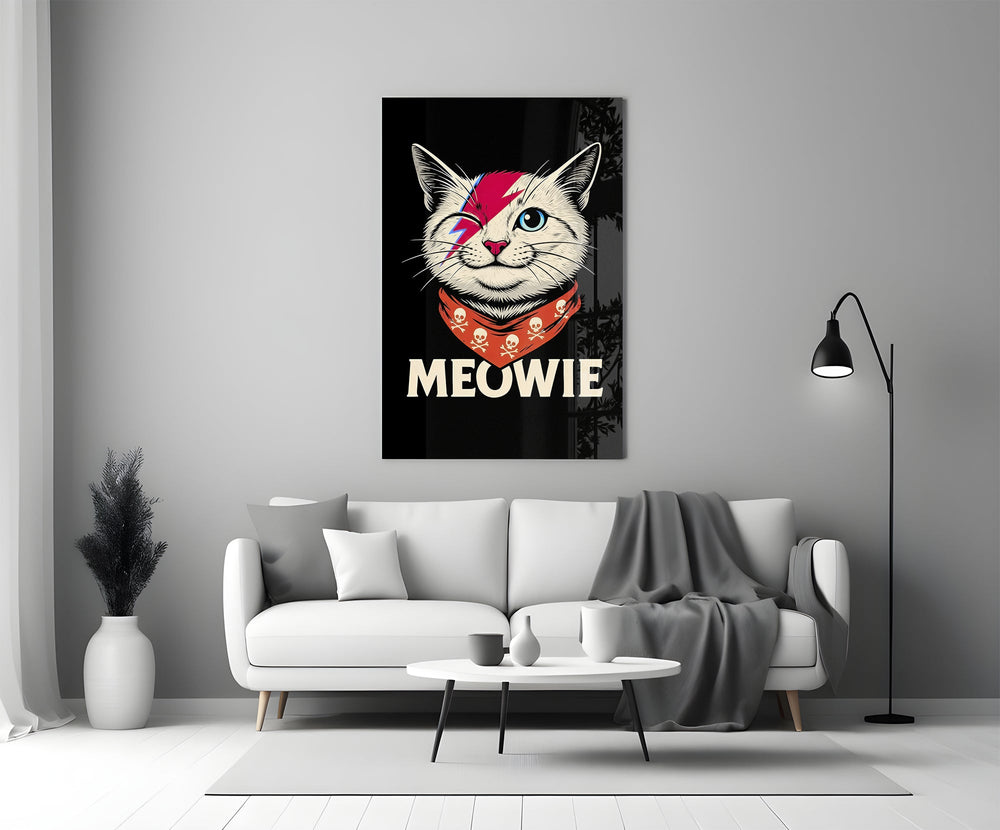 Meowie Bowie Kedi Cam Tablo