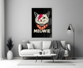 Meowie Bowie Kedi Cam Tablo