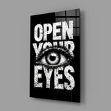 Gözlerini Aç Cam Tablo