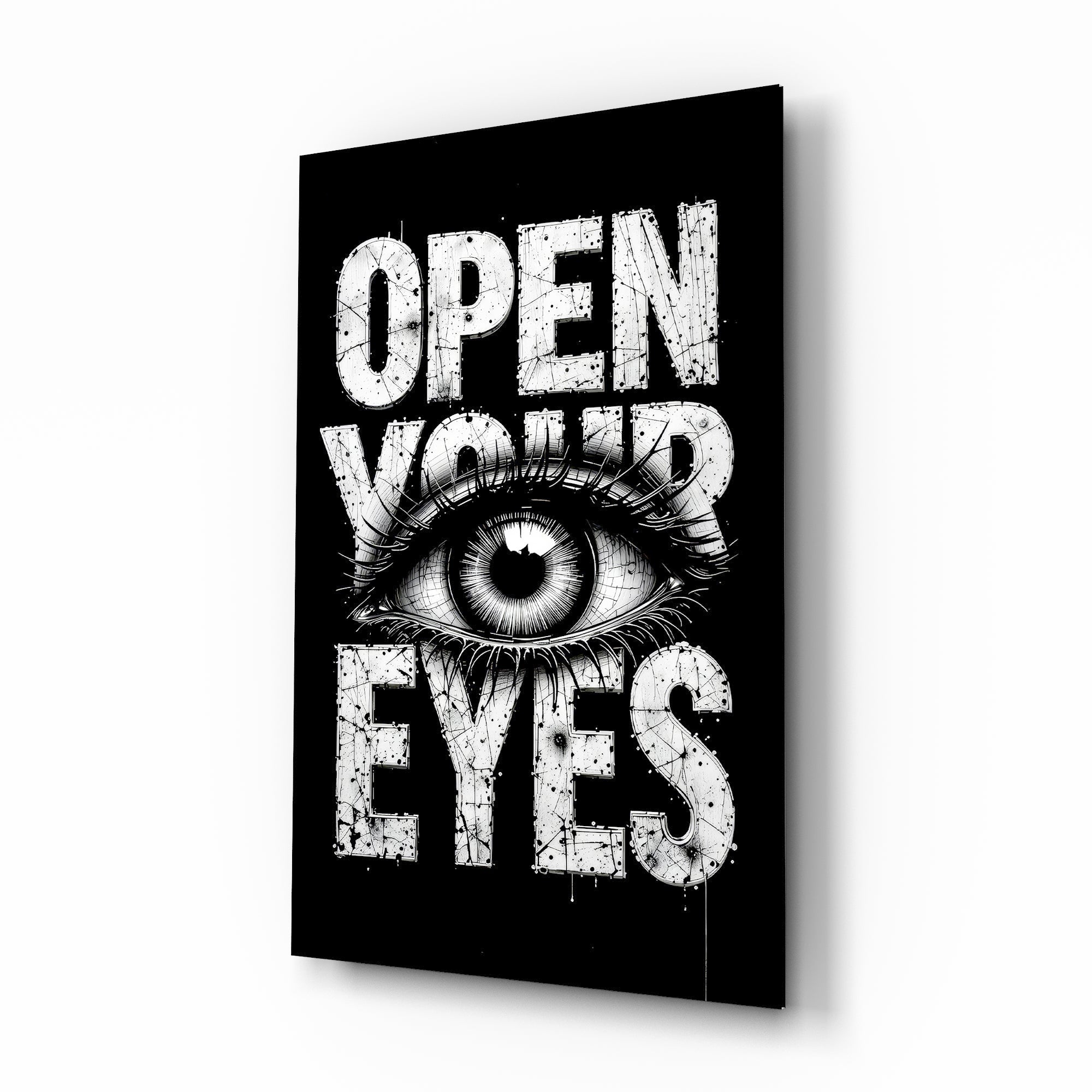 Gözlerini Aç Cam Tablo