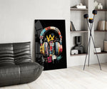 Kent Grafiti Kulaklıklar Cam Tablo
