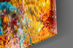 Mosaic Appearence Glass Wall Art