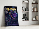Fadeaway Cobra Jump Shot Glass Wall Art