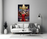 Clutch Bald Eagle Victory Glass Wall Art
