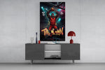 Throwdown Gorilla One-Hand Dunk Glass Wall Art
