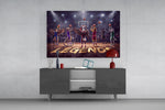 Legends Animal Basketball Team Glass Wall Art