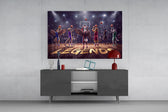 Legends Animal Basketball Team Glass Wall Art