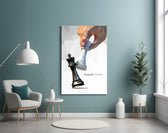 Focus On The Best Low Poly Chess Glass Wall Art