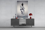 Focus on the Best Chess King Glass Wall Art