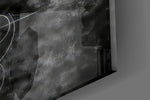 Every Fall a Chance to Rise Winged Angel Glass Wall Art