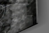 Every Fall a Chance to Rise Winged Angel Glass Wall Art