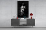 Phoenix Bold Motivational Typography Glass Wall Art