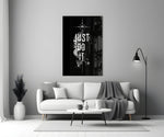 Phoenix Bold Motivational Typography Glass Wall Art