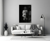 Phoenix Bold Motivational Typography Glass Wall Art